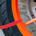 10Pcs Electric Vehicle Anti-Slip Tire Chains for Snow Motorcycle Scooter Wheel Chains Quick Installation Durable Traction Aid