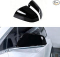 Side Mirror Cover for Tesla Car Exterior Accessories ABS Plastic Outside Cap (Pack of 2)(Model X 2017-2020 Gloss Black)