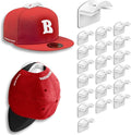 Baseball Hat Holder for Wall (White-20)