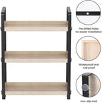 HNRLOY Bathroom Counter Organizer,Bathroom Countertop Organizer,Counter Shelf,Countertop Storage,Organization and Storage,Mak