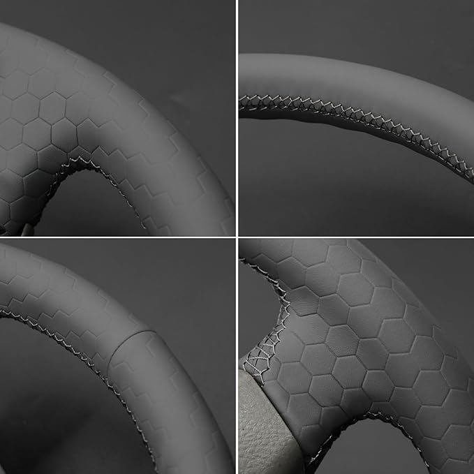 MEWANT Steering Wheel Cover Wrap for Toyota Tacoma Tundra 4Runner Sienna Highlander Sequoia Land Cruiser Prado 120 Land Cruiser Hilux LS400 GX GX470