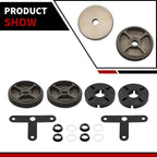 51072-54 Headlight Headlamp Motor Repair Kit with Fix Brass Gear Compatible with 2000-2004 Corvette C5 1993-2002 Firebird Tra