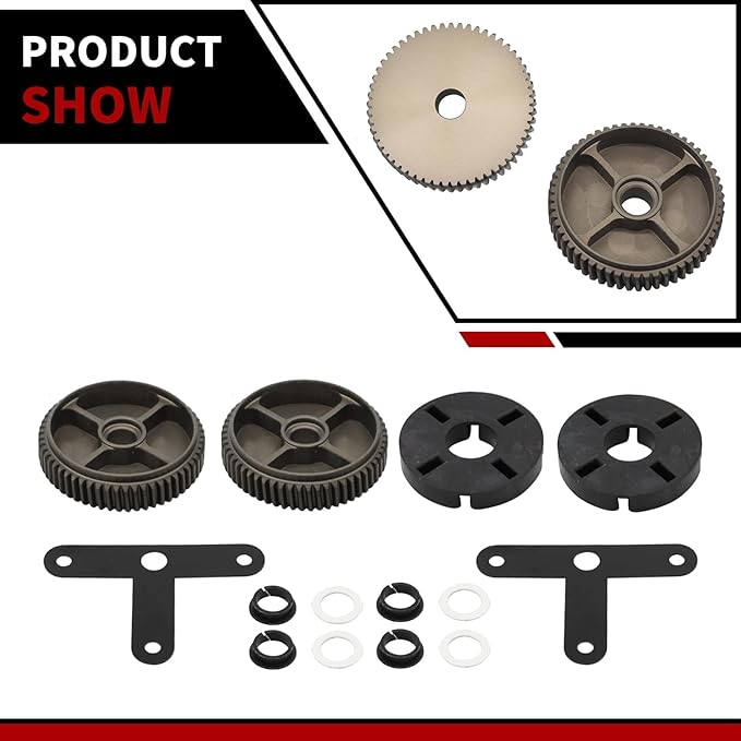 51072-54 Headlight Headlamp Motor Repair Kit with Fix Brass Gear Compatible with 2000-2004 Corvette C5 1993-2002 Firebird Tra
