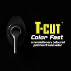 T-Cut 3-in-1 Color Fast Black Car Polish, 17fl oz – Cleans, Restores & Protects - Removes Scratches & Swirl Marks - Enhances Color & Leaves a Durable Protective Shine - with Ceramic Wax Protection