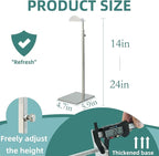 Purse Display Stand 3PCS Handbag Stands Metal Bag Organizer Stainless Steel Hanging Hook Stands Adjustable Height Home Store 