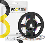 WS2812B RGB LED Strip 3.28ft 5V Individually Addressable 5mm Ultra Thin 2020SMD Dream Color Smart RGB 160LEDs/m 160ICs Flexible Tape Light for Car TV Backlighting (No Power/Controller)