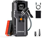 Jump Starter with Air Compressor Jump Box 4000A Portable Jump Starter (9.0L Gas/7.0L Diesel) 12V Car Battery Jumper Starter