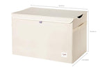 3 Sprouts Large Toy Chest for Kids with Lid and Handles - Collapsible Toy Storage Bin/Trunk/Box/Basket Organizer for Boys & G