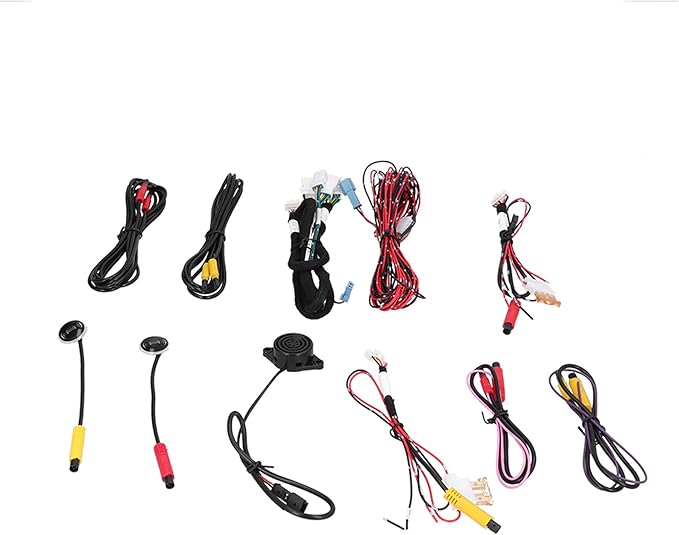 Blind Spot Detection Ultrasonic Sensor Kit Rear Cross Traffic Alert System for Car