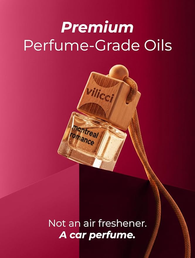 Vilicci Car Air Freshener | Luxurious Auto Perfume | Premium Hanging Air Freshener | Long Lasting Fragrance for Auto and Home