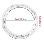 Aluminium Alloy Turntable Bearing, Heavy Duty Swivel Turntable Lazy Susan Rotating Bearing Turntable Round Dining Table Smoot