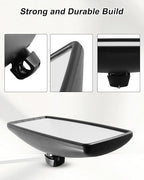 Upper Door Mirror Compatible with International Durastar Workstar Prostar Lonestar 2002–2023, Truck Main Rear View Mirror, Universal Left & Right, Wide Angle