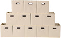 Fabric storage bins Cubes, Fabric Cube Organizer with Handle, Foldable Cube Bins for Cloth or Accessary Storage, 11x11x11, Se