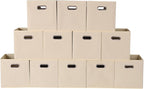 Fabric storage bins Cubes, Fabric Cube Organizer with Handle, Foldable Cube Bins for Cloth or Accessary Storage, 11x11x11, Se