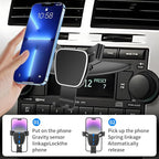 Car Phone Mount Holder For Dodge Grand Caravan 2001-2016，Caliber 2007-2012 Auto Accessories Navigation Bracket Interior CD Slot Mount Mobile Cell Phone case【Not Fit Dashboard Without CD Player】
