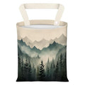 Car Garbage Can, Seat Back Hanging Cute Car Trash Can Bag, Car Organizer and Storage Bag for Travelling, Outdoor Cute Green Misty Forest