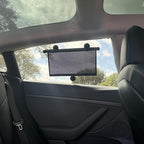 JoEzzy Car Window Shades (4-Pack) - Retractable Roller Sunshade for Baby & Mobile Office | Laptop Glare & UV Protection for Self-Employed & Kids | Universal Fit Side Window Shades (16"x20")