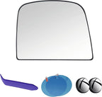 EAP Passenger Side Mirror Glass Compatible with GMC Savana 1500 2008-2014, Savana 2500 3500 2008-2021, Chevrolet Express 1500 2008-2014, Express 2500 3500 2008-2021, Heated, 19207172 19207176