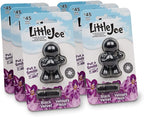 Little Joe 96405-6PK Black Velvet Scent Car Air Freshener Vent Clip, Fights Odors for up to 45 Days, Long-Lasting Freshness, 