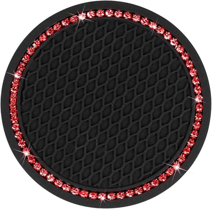 eing Bling Auto Steering Wheel Desk, Laptop,Tablet, Notebook Car Travel Table, Food Eating Hook On Steering Wheel Tray, for Constant Travelers, Fits Most Vehicles Steering Wheels,Red