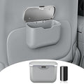 HOLDCY Car Trash Can, Waterproof Multi‑Functional Auto Trash Bin for Door/Console/Seat Back, Universal Vehicle Garbage Can for Car/Truck/SUV Drivers (Gray)