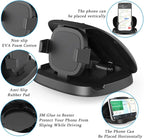 Cell Phone Holder for Car, Vertical Horizontal Car Phone Mount with 360° Rotate Dashboard Cradle Compatible iPhone Samsung Galaxy Android Smartphones, GPS Devices
