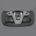 MEWANT Hand Stitched Tesla Model S Yoke Steering Wheel Cover Wrap for Tesla Model S 2021-2023 / Model X 2021-2023 Tesla Yoke Steering Wheel Accessories