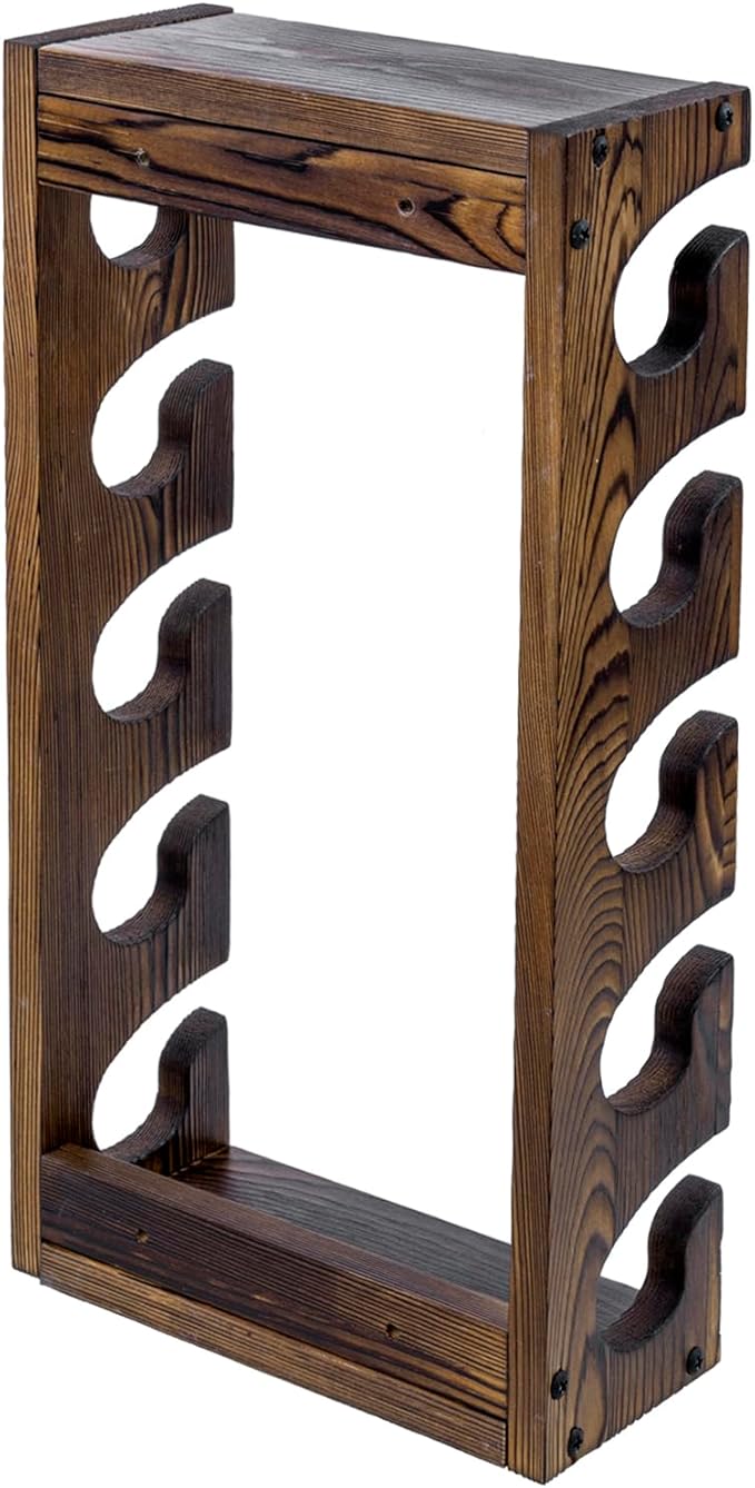 MyGift Wooden Hat Rack Wall Mounted, Baseball Cap Collection Holder Display, Wood Hat Organizer Shelf Storage with 10 Hooks f