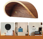 Wooden Cowboy Hat Rack, Wall Mounted Hat Holder and Organizer for Western Hats