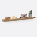 Floating Shelves - 8" Deep Rustic Reclaimed Barnwood Wall Hanging Shelves with Invisible Heavy-Duty Metal Bracket - Wall Moun