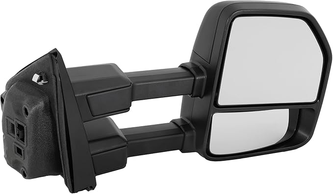 Garage-Pro Tow Mirrors Passenger Side Mirror Replacement For Ford F-150 2018-2020 Manual Fold Without Signal Light, Blind Spot Monitor, Puddle Lamp & Auto-Dimming, Textured From 02/26/18
