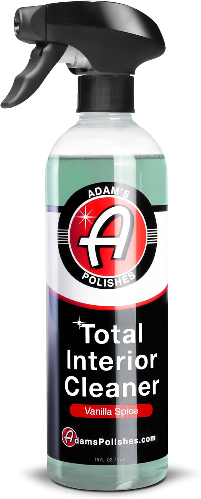 Adam's Polishes Total Interior Cleaner & Protectant, Quick Detailer & SiO2 Protection, Ceramic Infused, Anti-Static, OEM Fini