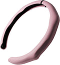 Quick Install Sporty Perforated Pink Nappa Leather Steering Wheel Cover with Black Stripe Universal fit 14½" to 15" Car SUV Pickup Pink for Wife