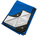 Arcturus All-Weather Outdoor Survival Blanket, Thermal Emergency Blanket, Reflective Heat Tarp with Grommets, Lightweight for