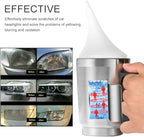 Atomizing Cup Car Headlight Lens Repair Tool Restoration Auto Restore Kit Clear, Refurbished Restoration Renovation Heating Atomization Cup Refurbish Kit