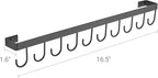 Mkono Hat Rack for Wall Hat Storage Organizer for 40 Baseball Caps, Modern Metal Closet Hat Hooks, Wall Mount Ball Caps Holde