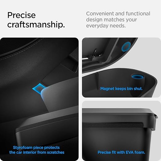 Spigen Driver Side Door Pocket Car Trash Can for Tesla Model 3 Highland (Standard, Premium & Performance 2026/2025/2024)