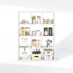 Furinno Cubic Closet Organizers and Storage, 12-Cube Closet Organizer, Open Shelf Closet Storage, Extra Thick Frame for Wardr