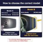 Fitcamx 4K Dash Cam Suitable for Toyota RAV4 2022-2025 (Model B/with Vent Hole on Cover), OEM Factory Look, UHD 2160P Video, 