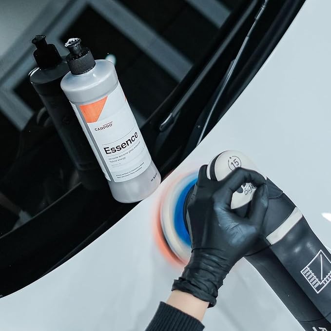 CARPRO Essence: Extreme Gloss Primer - SiO2 Protection, Nano-Tech Quartz, Remove Swirls & Build Clear Coat Thicker, Primes Surface for CQUARTZ or Reload, High Gloss Durable Resins - Liter (34oz)