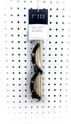 PEGGY Pegboard Accessory Hook and Dowel Organizer Storage for Tape, Steel Wire Spools, Ribbon, Crafts, Hobby, 12” kit (1PK Bl