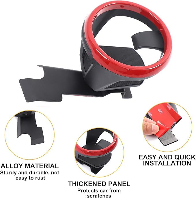 Center Console Cup Holder Compatible with BMW 3 Series 2005-2012 E90 E91 E92 E93 325i 320i 318i,Passenger Front Seat Center C