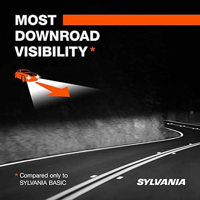 SYLVANIA - 9006 SilverStar Ultra plus Free Installation Gloves - High Performance Halogen Headlight Bulb, High Beam, Low Beam