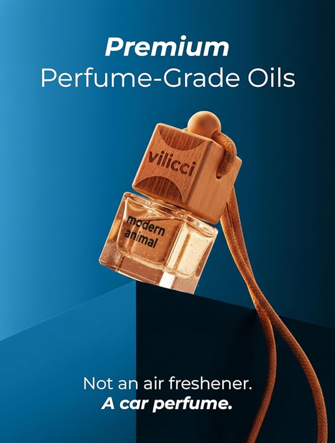 Vilicci Car Air Freshener | Luxurious Auto Perfume | Premium Hanging Air Freshener | Long Lasting Fragrance for Auto and Home