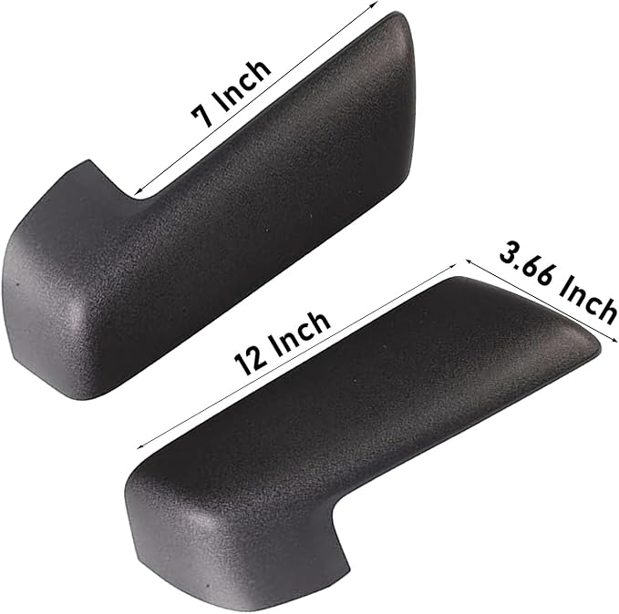 Moonlinks Compatible with 2019-2025 Chevy Silverado 1500 GMC Sierra 1500 Side Mirror Cover,Textured Black LH & RH Side Door Exterior Rearview Mirror Cap Trim for Silverado 1500(1 Pair）