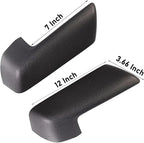 Moonlinks Compatible with 2019-2025 Chevy Silverado 1500 GMC Sierra 1500 Side Mirror Cover,Textured Black LH & RH Side Door Exterior Rearview Mirror Cap Trim for Silverado 1500(1 Pair）