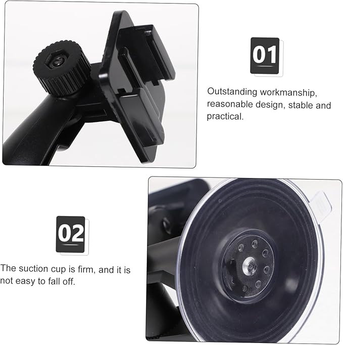 4pcs Dash Cam Mount Suction Cup Holder Cameras Stable Camera Bracket for Windshield and Dashboard Easy to Use Fits Practical Design for Cars