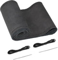 BELINOUS Suede Leather Steering Wheel Cover, DIY Stitch-On Steering Wheel Wrap with Needle & Thread, Non-Slip & Sweat-Absorbi