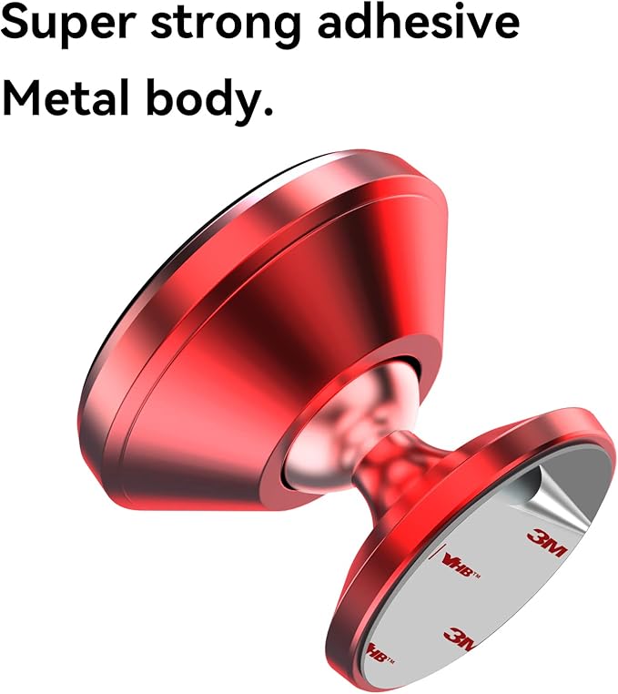 Coolpow【2 Packs 】Magnetic Phone Holder for car【Strong Magnet】phone holders for your car phone holder Mount for Car【4 Metal Plate】Universal Dash cell phone car mount for iphone Samsung car accessories