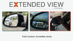 Blind Spot Mirrors- Compatible with BMW X4 Extended View, X4 Series - 2 Piece Set (Left & Right)